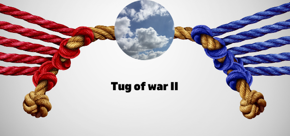 Tug of war II- Trumped and forbidden