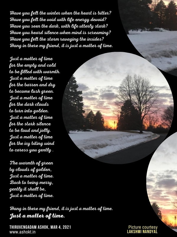 Just a matter of time poem